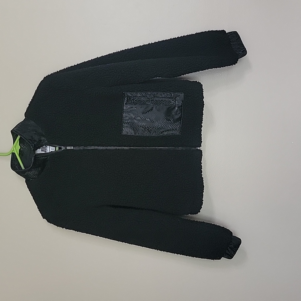 Juicy Couture Black Teddy Jacket Size XS